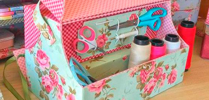 Kit de materiais para cartonagem