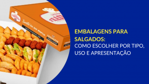 imagem de embalagens para salgados