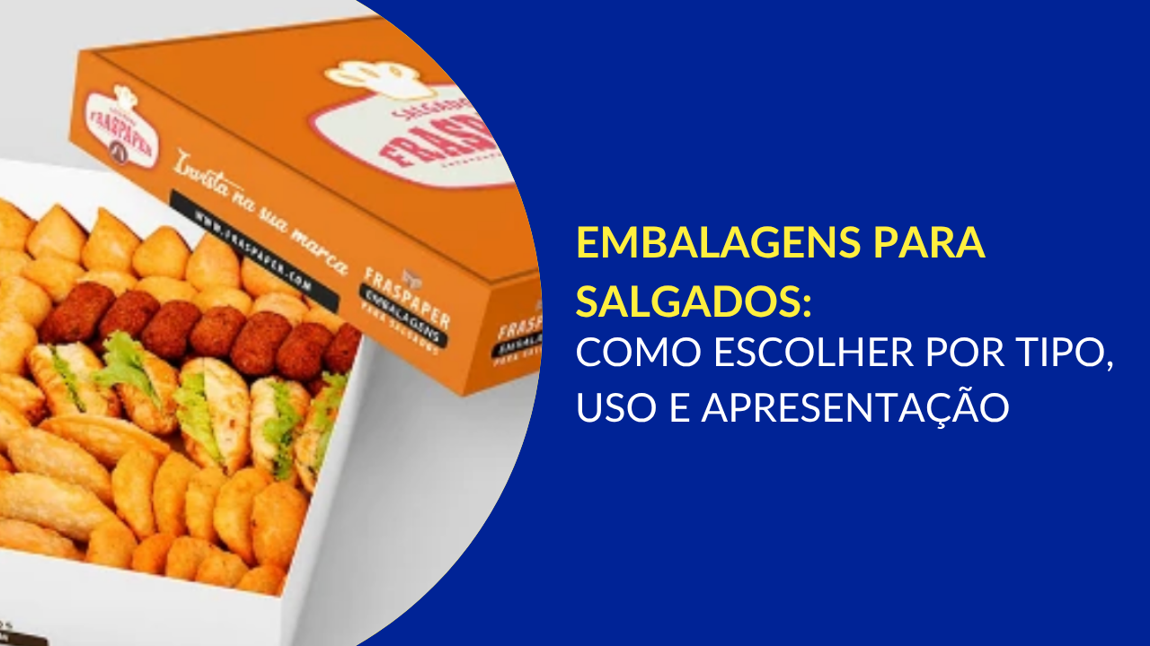 imagem de embalagens para salgados